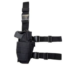 10 Pack of Black Tactical Drop Leg Holsters