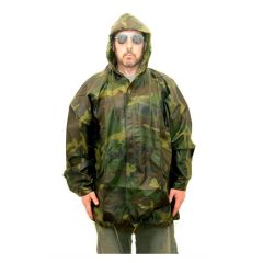 GI Woodland Camouflage Rain Parka