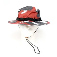 Red Urban Camouflage Boonie Hat