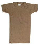 New GI 12 Pack of Brown T-Shirts - 1st Quality