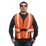 High Visibility Safety Vest Orange