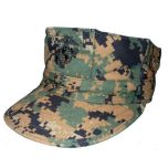 New GI USMC Garrison Hat Woodland Digital