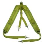 New GI Nylon OD Y Suspenders