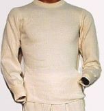 Genuine Issue 100% Cotton Thermal Tops Irregular