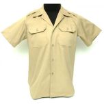 Used GI Short Sleeve Khaki Shirt