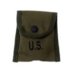 US Spec OD Canvas First Aid and Compass Pouch
